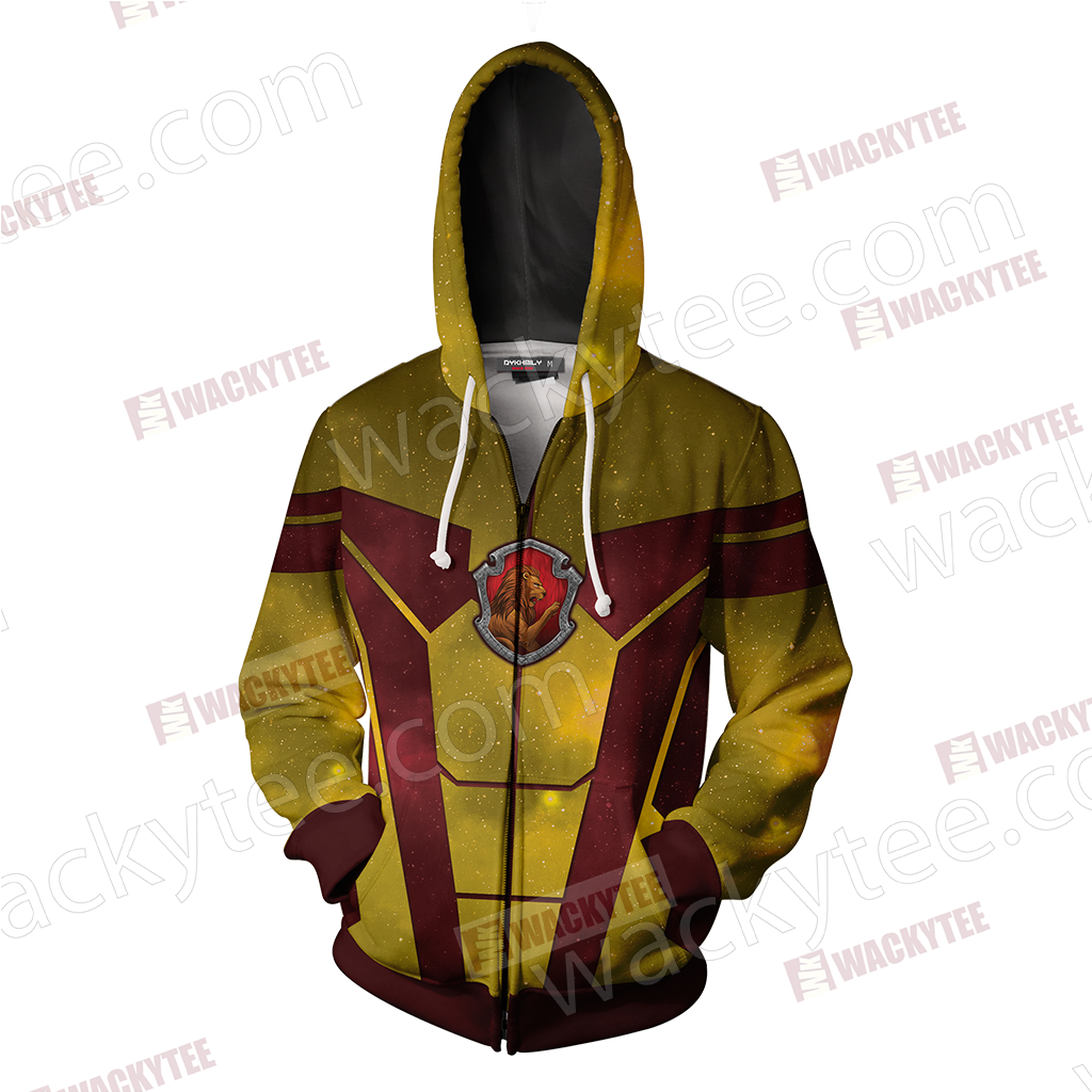 You Might Belong In Gryffindor Harry Potter Hogwarts New Version Zip Up Hoodie