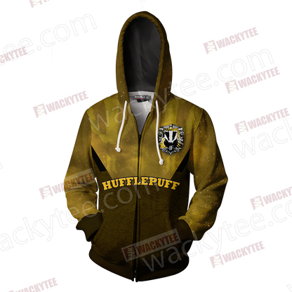 You Might Belong In Hufflepuff Harry Potter Zip Up Hoodie