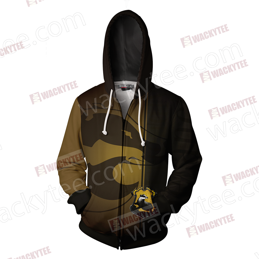 You Might Belong In Hufflepuff Harry Potter Hogwarts Zip Up Hoodie