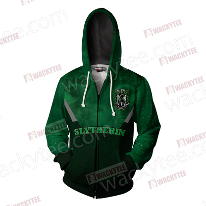 You Might Belong In Slytherin Harry Potter Zip Up Hoodie