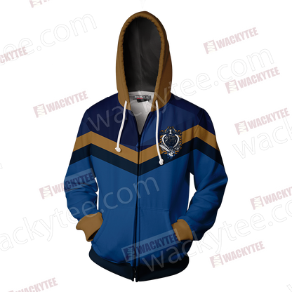 Hogwarts You Might Belong In Ravenclaw Harry Potter Zip Up Hoodie