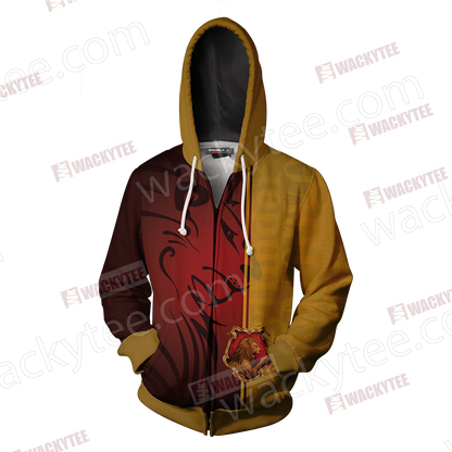 You Might Belong In Gryffindor Harry Potter Hogwarts Zip Up Hoodie