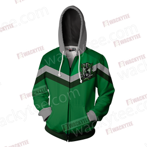 Hogwarts You Might Belong In Slytherin Harry Potter Zip Up Hoodie