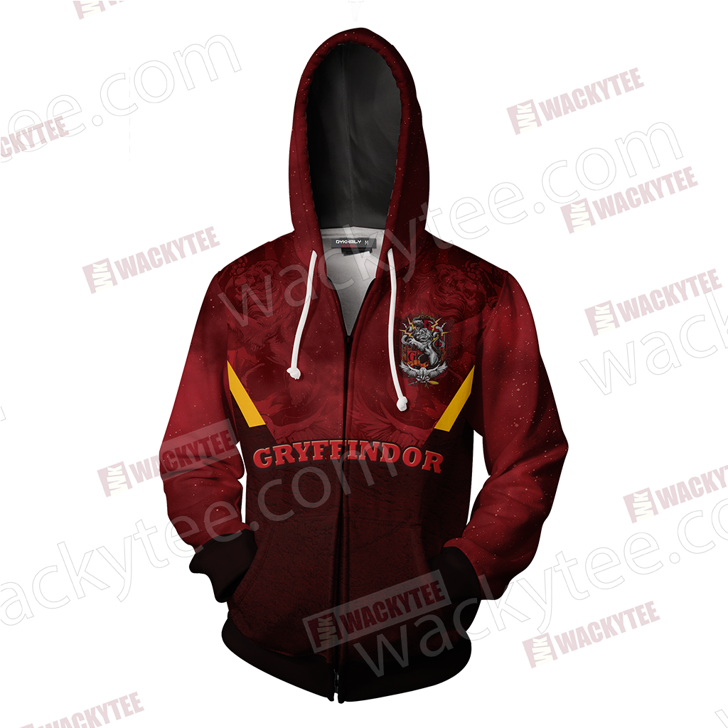 You Might Belong In Gryffindor Harry Potter Zip Up Hoodie