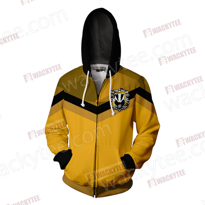 Hogwarts You Might Belong In Hufflepuff Harry Potter Zip Up Hoodie