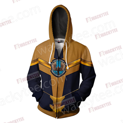 Hogwarts Castle Harry Potter - Ravenclaw Edition New Style Unisex 3D Zip Up Hoodie