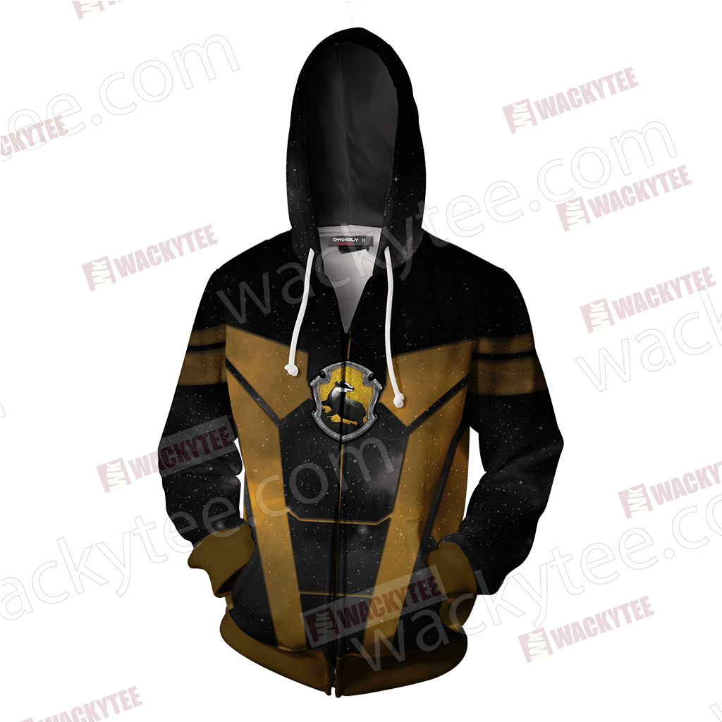You Might Belong In Hufflepuff Harry Potter Hogwarts New Version Zip Up Hoodie
