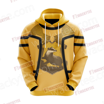 Harry Potter - Hufflepuff Unisex 3D Hoodie