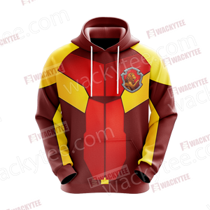 Harry Potter - Gryffindor House New Collection Unisex 3D Hoodie