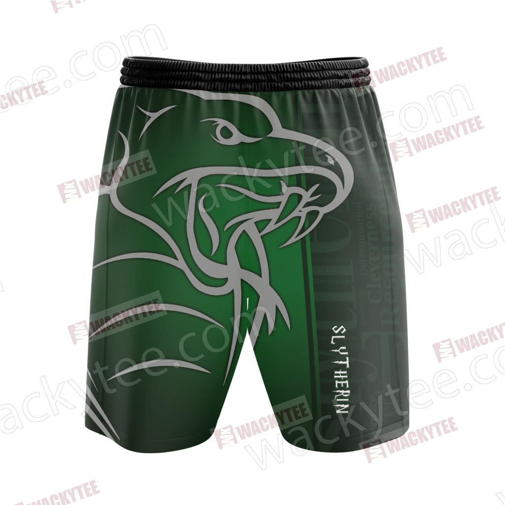 You Might Belong In Slytherin Harry Potter Hogwarts Beach Shorts