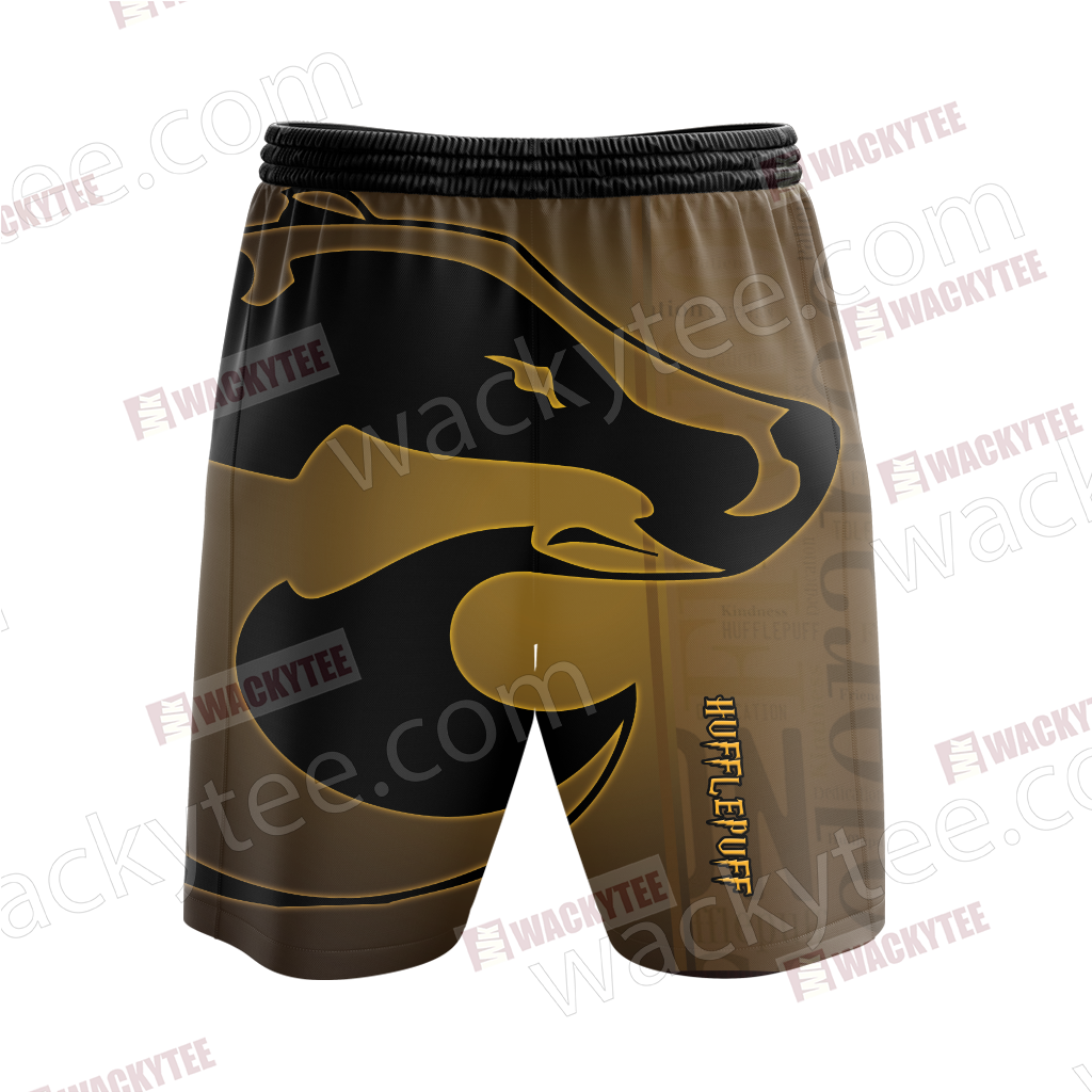 You Might Belong In Hufflepuff Harry Potter Hogwarts Beach Shorts