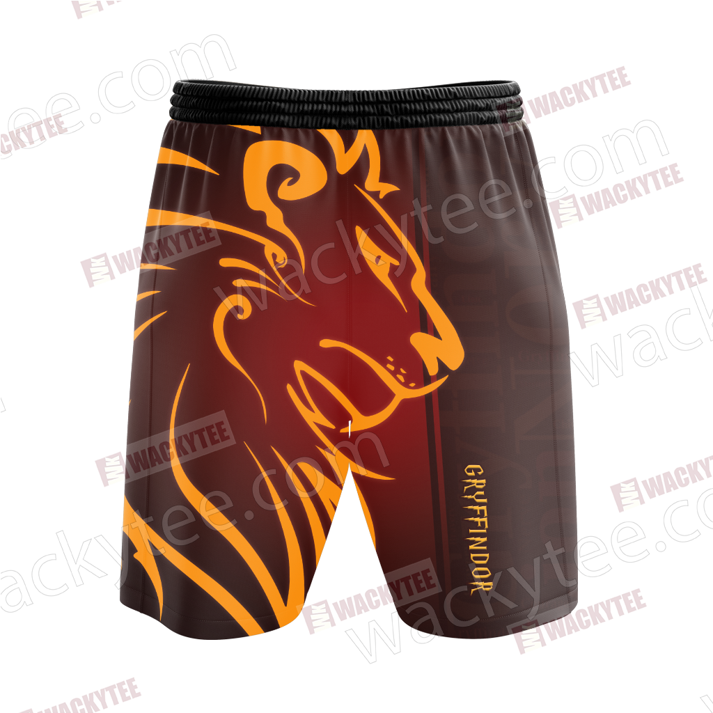 You Might Belong In Gryffindor Harry Potter Hogwarts Beach Shorts