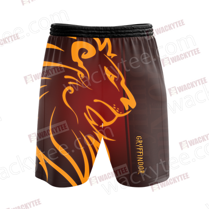 You Might Belong In Gryffindor Harry Potter Hogwarts Beach Shorts