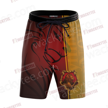 You Might Belong In Gryffindor Harry Potter Hogwarts Beach Shorts