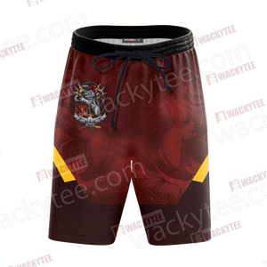 You Might Belong In Gryffindor Harry Potter Beach Shorts