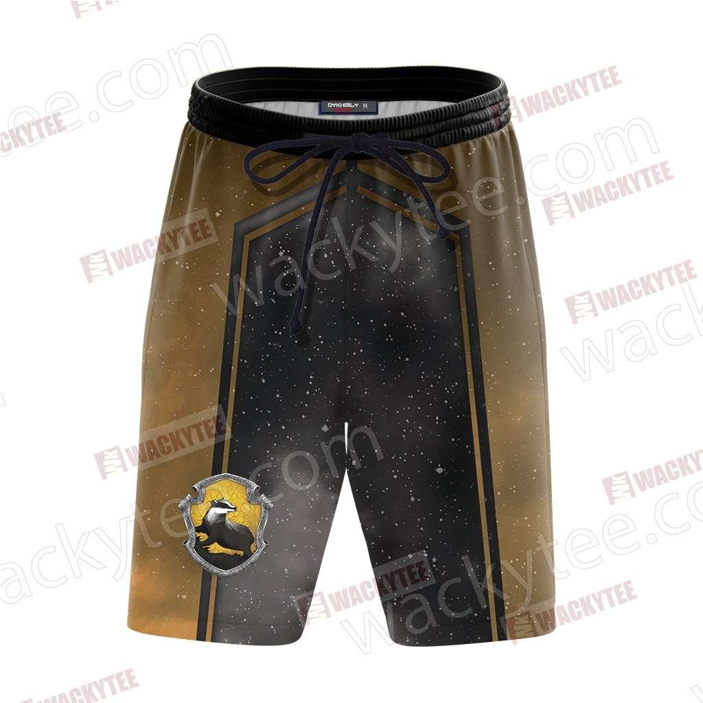 You Might Belong In Hufflepuff Harry Potter Hogwarts New Version Beach Shorts