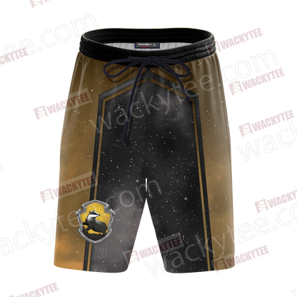 You Might Belong In Hufflepuff Harry Potter Hogwarts New Version Beach Shorts