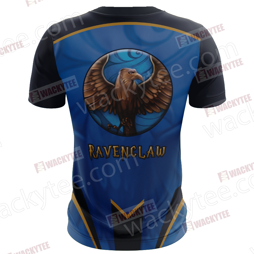 Harry Potter - Ravenclaw House Wacky Style Unisex 3D T-shirt