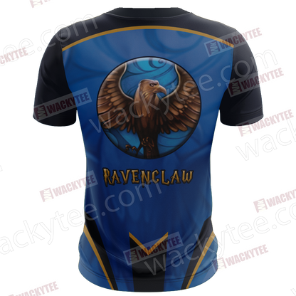 Harry Potter - Ravenclaw House Wacky Style Unisex 3D T-shirt