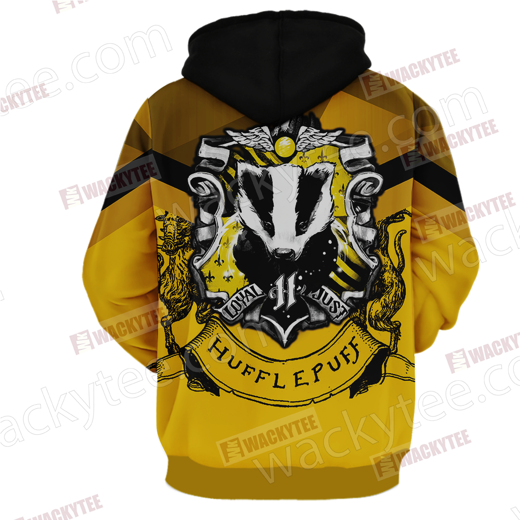 Hogwarts You Might Belong In Hufflepuff Harry Potter 3D Hoodie