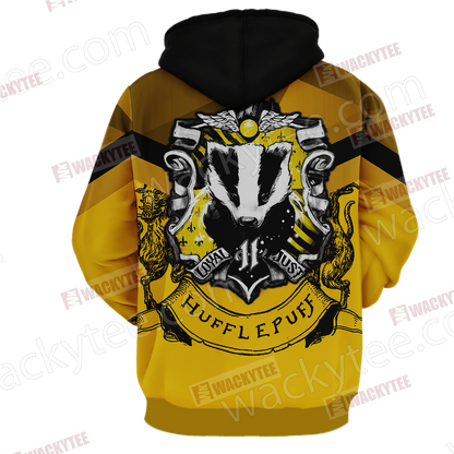 Hogwarts You Might Belong In Hufflepuff Harry Potter 3D Hoodie