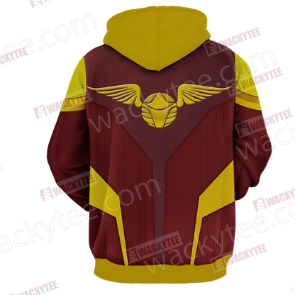 Hogwarts Castle Harry Potter - Gryffindor Edition New Style Unisex 3D Hoodie