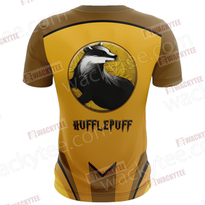 Harry Potter - Hufflepuff House Wacky Style Unisex 3D T-shirt