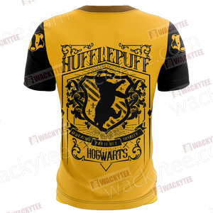 Harry Potter Loyal Like A Hufflepuff Wacky Style Unisex 3D T-shirt