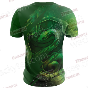 Harry Potter - Cunning Like A Slytherin Wacky Style Unisex 3D T-shirt