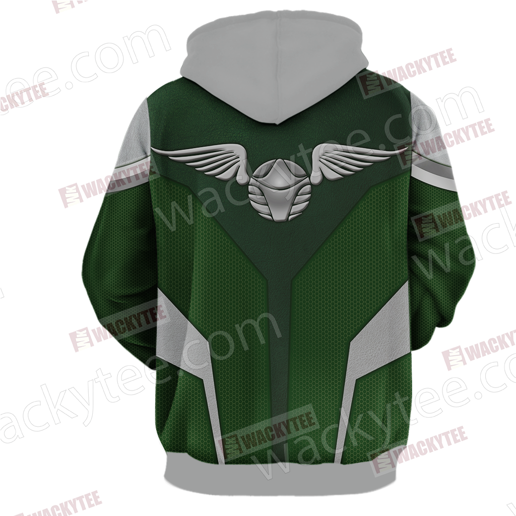 Hogwarts Castle Harry Potter - Slytherin Edition New Style Unisex 3D Hoodie