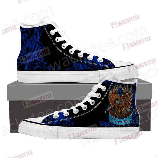 Wise Like A Ravenclaw Harry Potter High Top Shoes