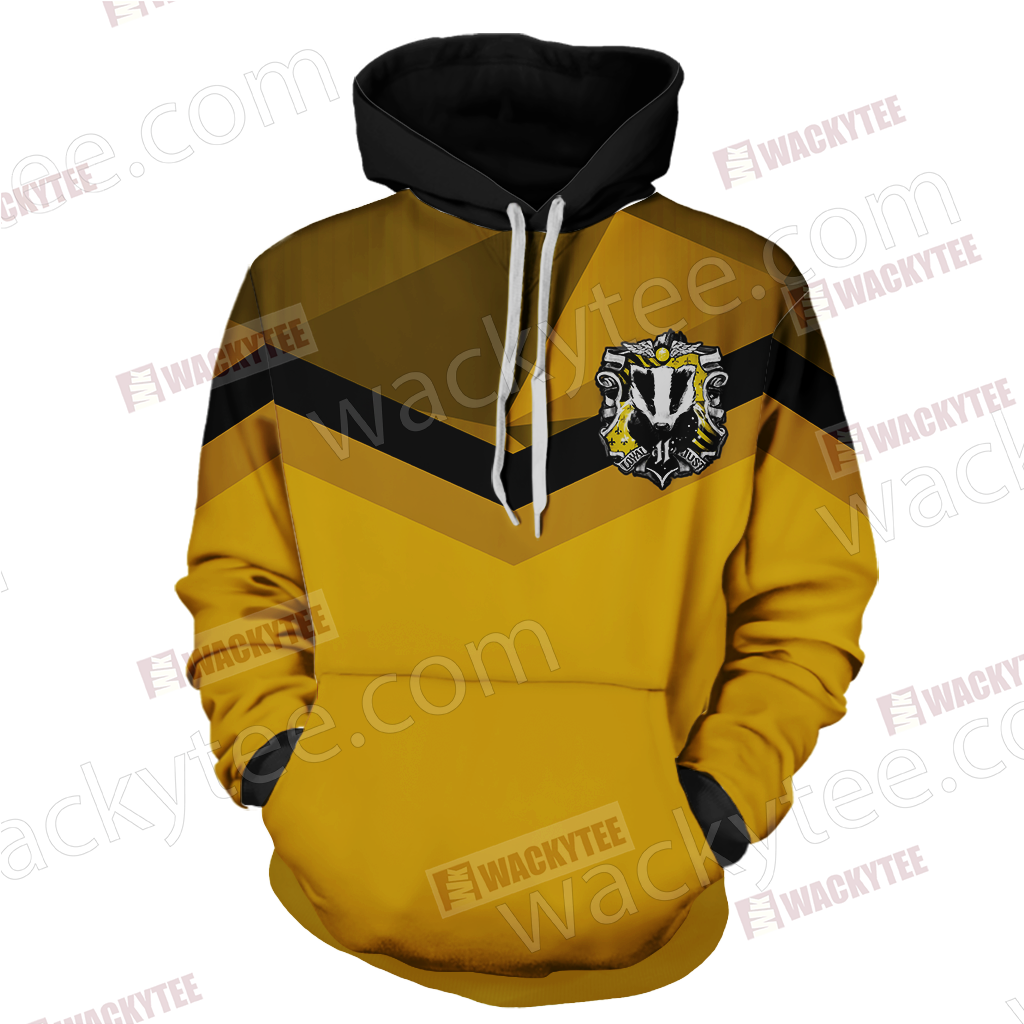 Hogwarts You Might Belong In Hufflepuff Harry Potter 3D Hoodie