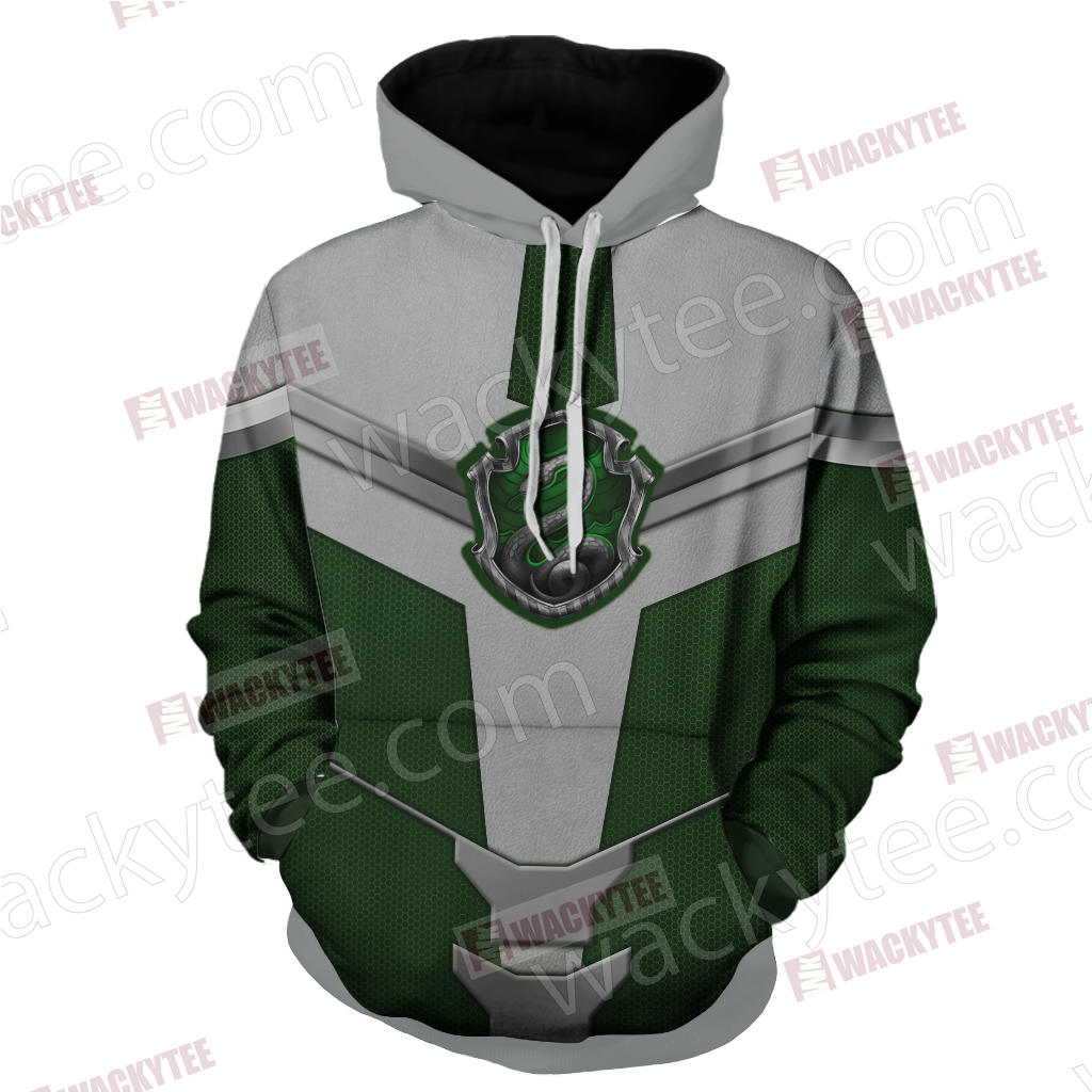 Hogwarts Castle Harry Potter - Slytherin Edition New Style Unisex 3D Hoodie