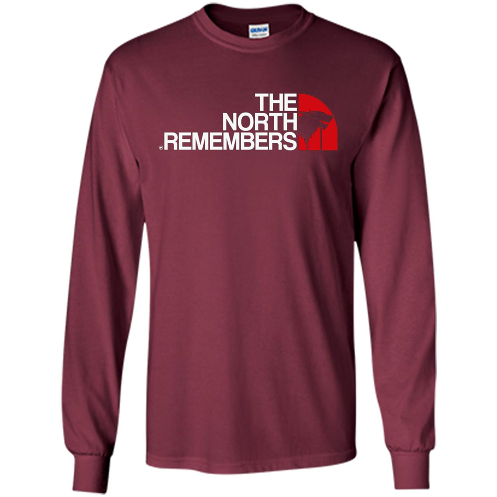 GoT T-shir The North Remembers T-shirt Maroon