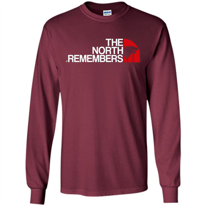 GoT T-shir The North Remembers T-shirt Maroon