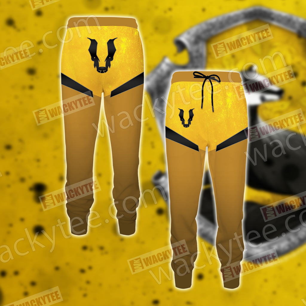 Harry Potter - Hufflepuff House Sporty Style New Jogging Pants