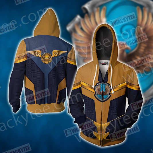 Hogwarts Castle Harry Potter - Ravenclaw Edition New Style Unisex 3D Zip Up Hoodie 4XL