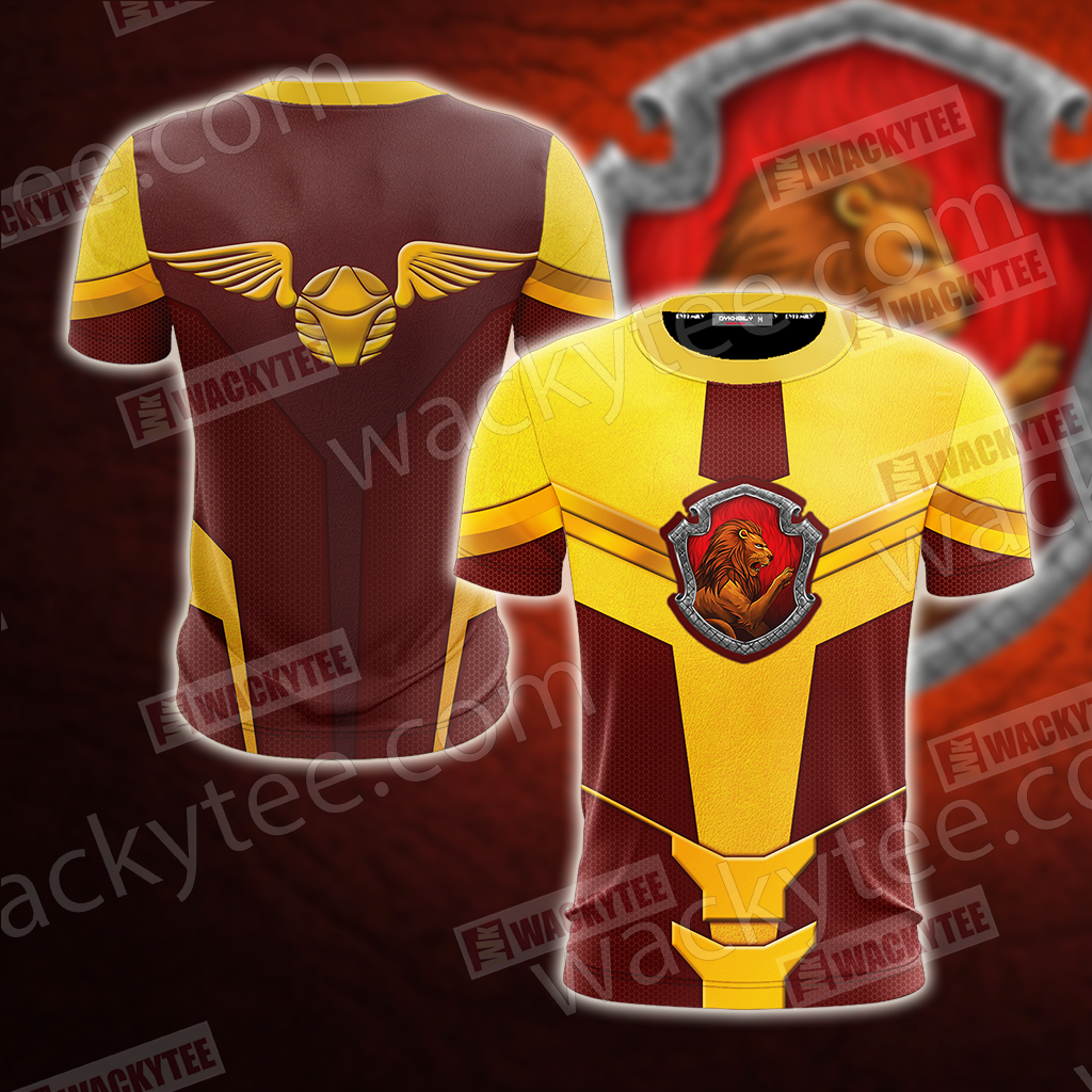 Hogwarts Castle Harry Potter - Gryffindor Edition New Style Unisex 3D T-shirt