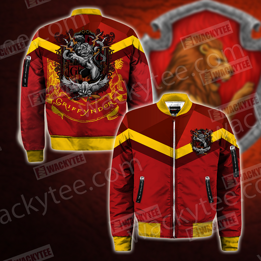 Hogwarts You Might Belong In Gryffindor Harry Potter Bomber Jacket