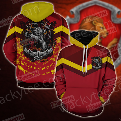 Hogwarts You Might Belong In Gryffindor Harry Potter 3D Hoodie