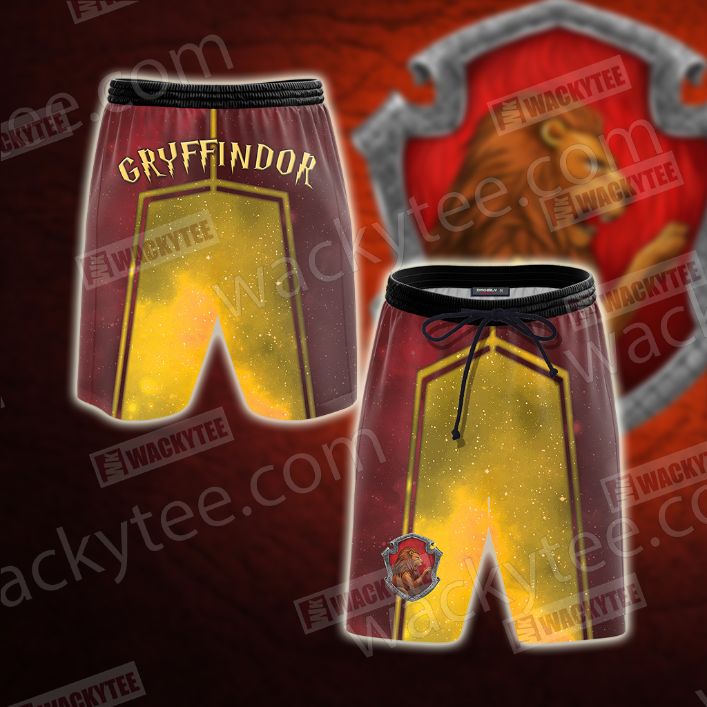 You Might Belong In Gryffindor Harry Potter Hogwarts New Version Beach Shorts