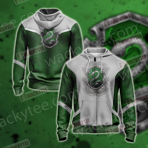 Harry Potter - Slytherin Edition New Style Unisex 3D Zip Up Hoodie