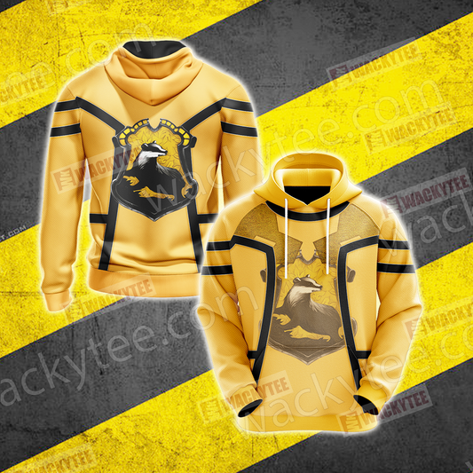 Harry Potter - Hufflepuff Unisex 3D Hoodie