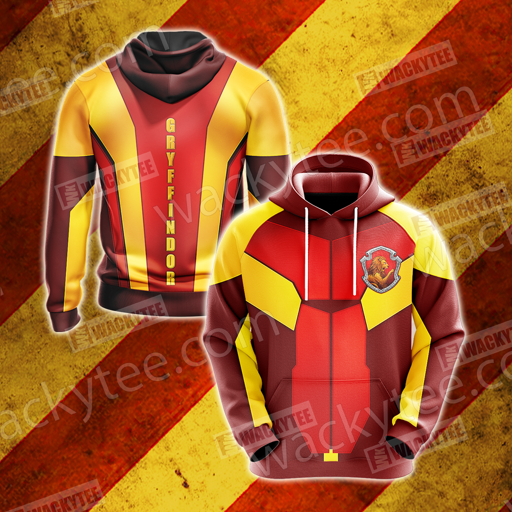 Harry Potter - Gryffindor House New Collection Unisex 3D Hoodie