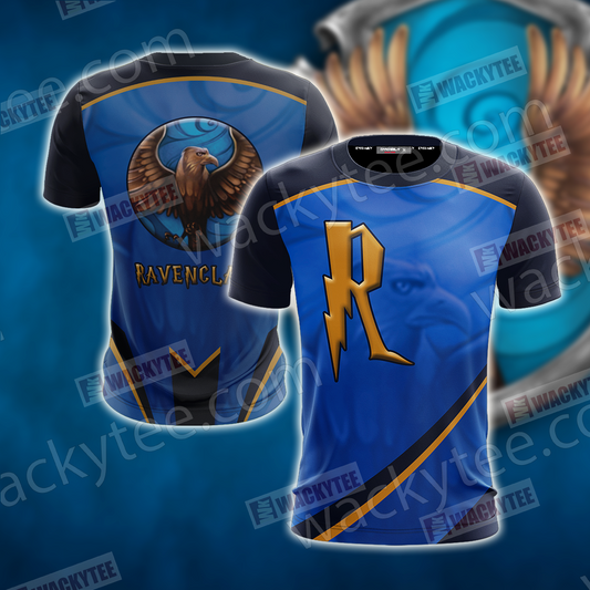 Harry Potter - Ravenclaw House Wacky Style Unisex 3D T-shirt