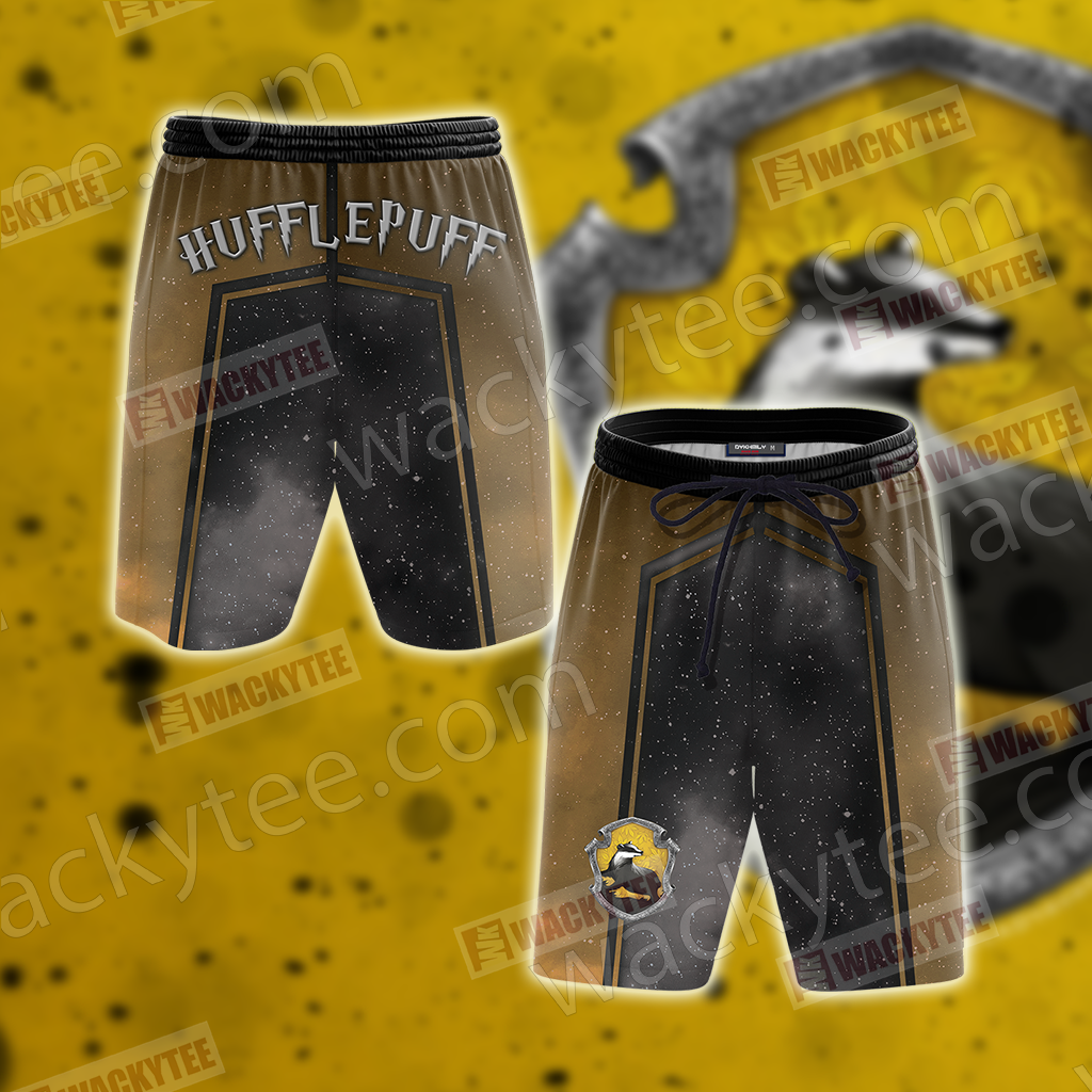 You Might Belong In Hufflepuff Harry Potter Hogwarts New Version Beach Shorts