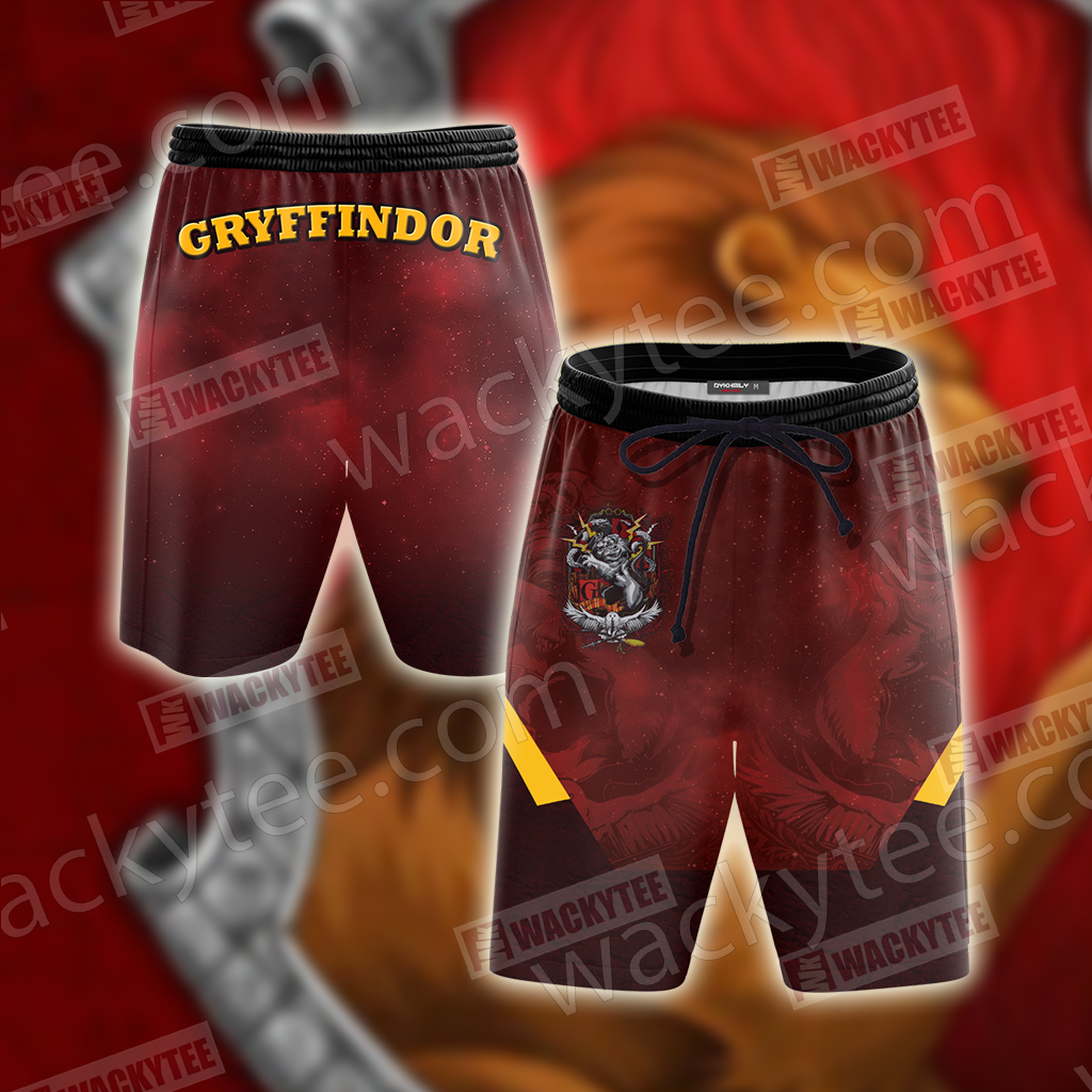 You Might Belong In Gryffindor Harry Potter Beach Shorts