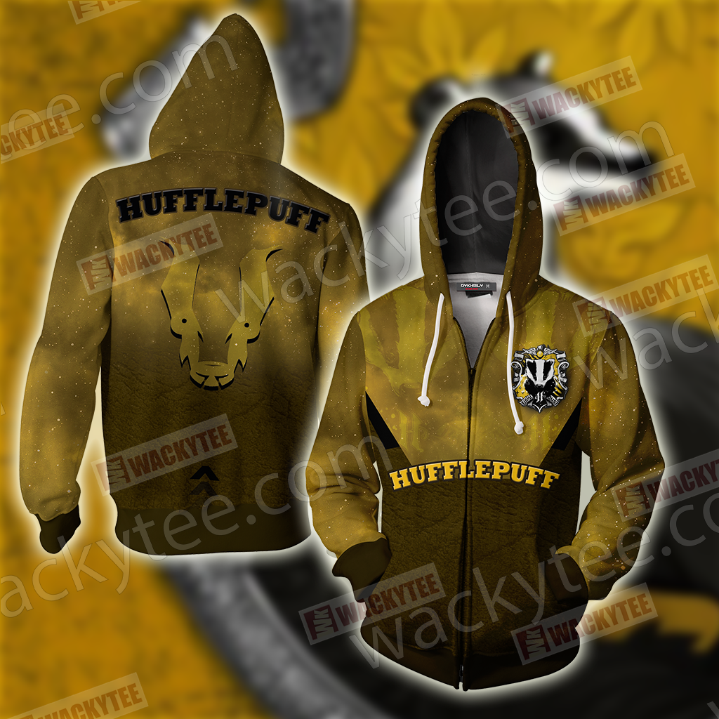 You Might Belong In Hufflepuff Harry Potter Zip Up Hoodie 4XL