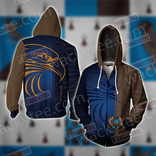 You Might Belong In Ravenclaw Harry Potter Hogwarts Zip Up Hoodie 4XL