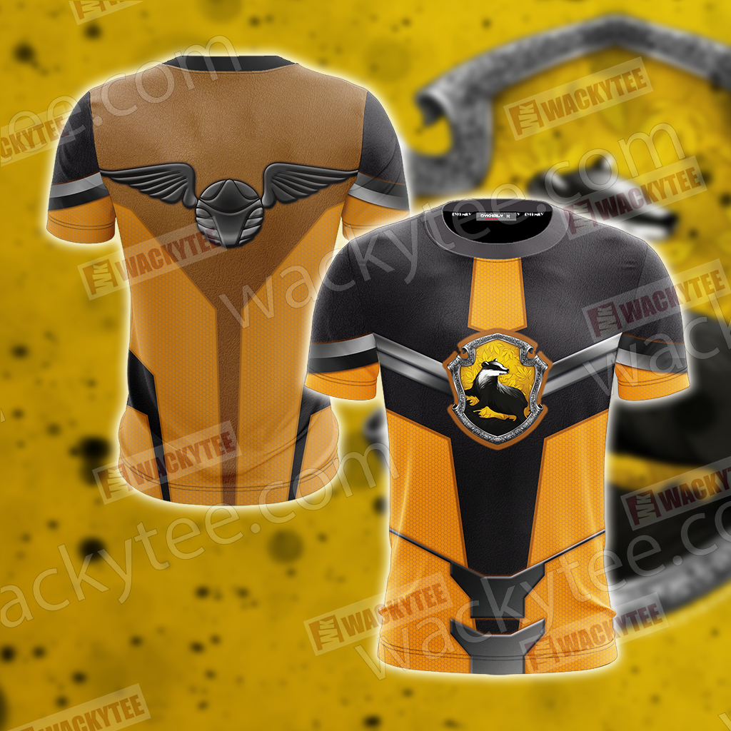 Hogwarts Castle Harry Potter - Hufflepuff Edition New Style Unisex 3D T-shirt